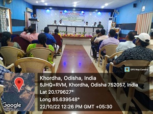 DISTRICT WORKING COMMITEE MEETING BY YRC COUNSELLORS OF KHORDHA DISTRICT.